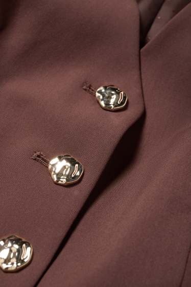 Dona - Armilla formal - regular fit - marró fosc