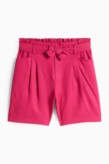 Kinder Mädchen - Shorts - pink