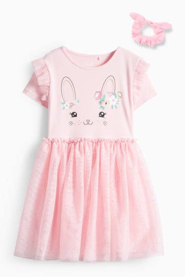 Enfants filles - Robe - rose