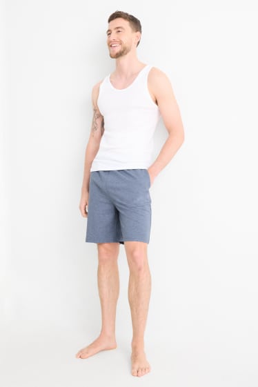Men - Short Pyjamas - blue
