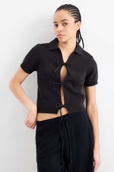 Donna - Cardigan - nero