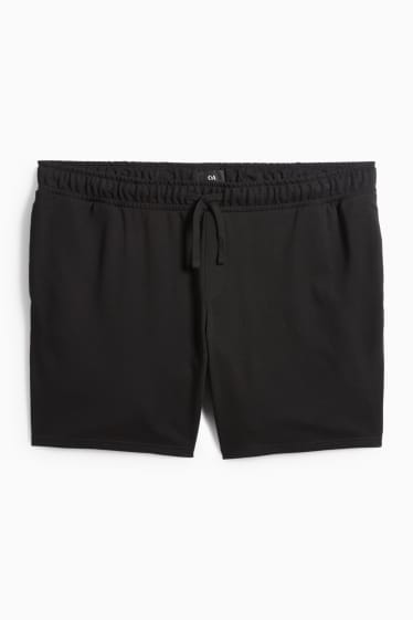 Men - Sweat shorts - black