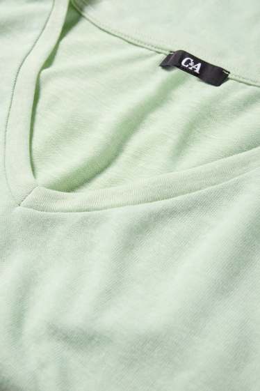 Dámské - Tričko - světle zelená