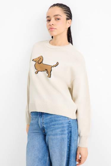 Women - Jumper - creme