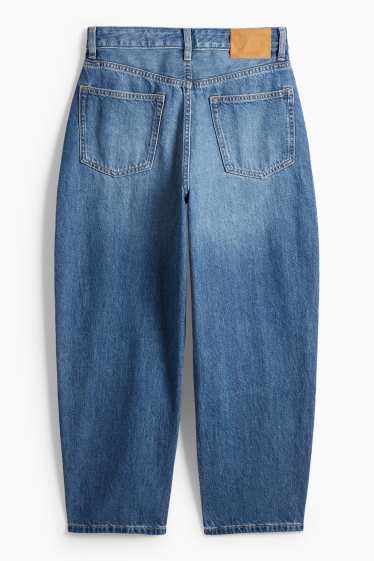 Dona - Barrel Jeans - high waist - blau