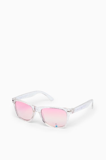 Children Girls - Sunglasses - white / rose
