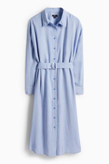 Femei - Rochie - albastru deschis