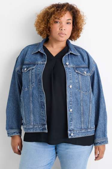 Femmes - Veste en jean - bleu