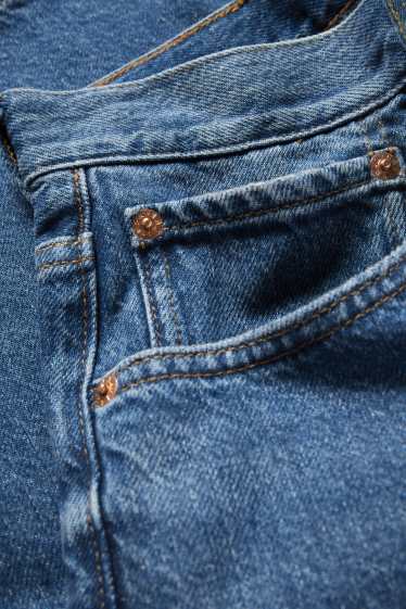 Pánské - Džínové bermudy - modrá