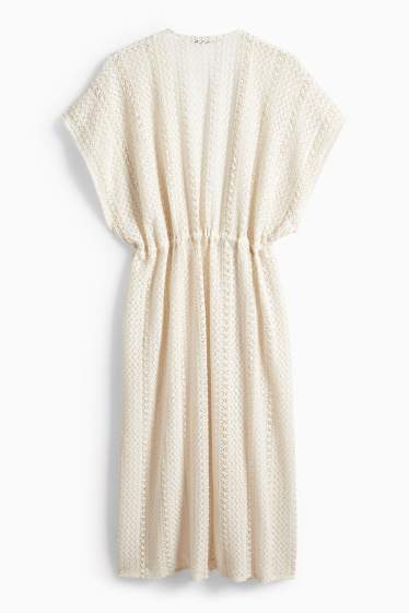 Dámské - Kimono - krémově bílá