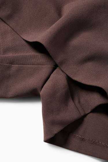 Donna - Gonna pantaloncino - marrone scuro