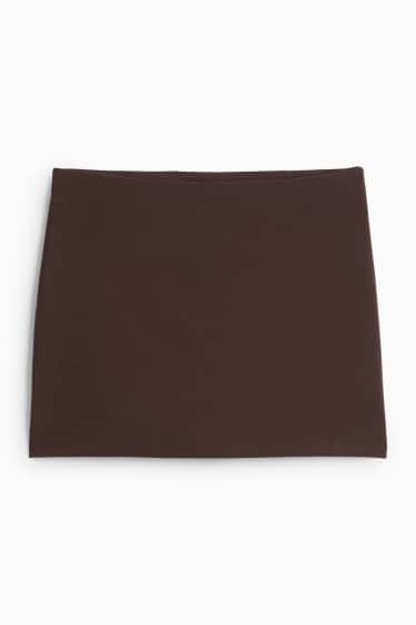 Donna - Gonna pantaloncino - marrone scuro