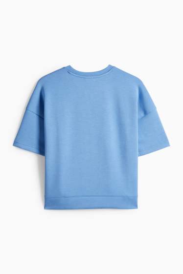 Donna - Felpa - azzurro