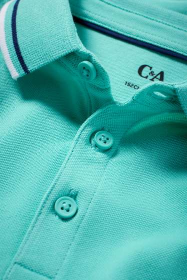 Enfants garçons - Polo - turquoise clair