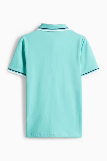 Enfants garçons - Polo - turquoise clair