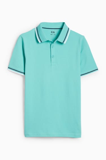 Enfants garçons - Polo - turquoise clair