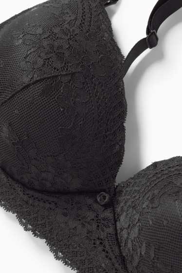 Dona - Sostenidors de lactància sense cèrcols - enconxats - negre