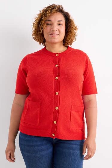 Donna - Cardigan - rosso