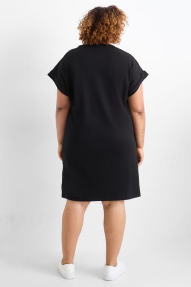 Dona - Vestit estil samarreta - negre