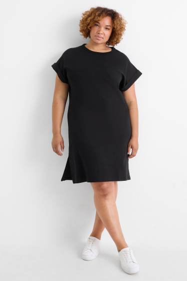 Dona - Vestit estil samarreta - negre