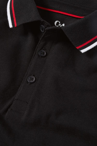 Kinderen: jongens - Poloshirt - zwart