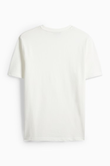Hommes - T-shirt - regular fit - blanc