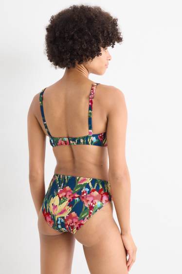 Dámské - Vrchní díl bikin - s vycpávkami - bez kostic - LYCRA® XTRA LIFE™ - tmavomodrá