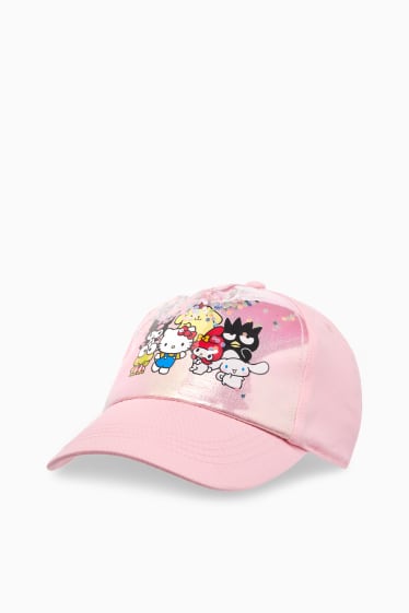 Nena - Hello Kitty i amics - gorra de beisbol - efecte brillant - rosa