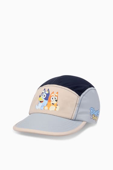 Kinder Jungen - Bluey - Baseballcap - blau / beige