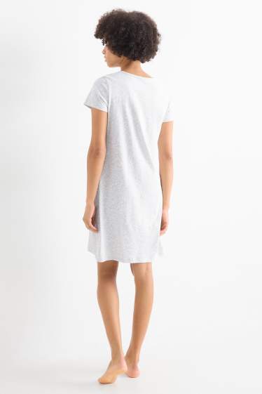 Femmes - Chemise de nuit - gris clair