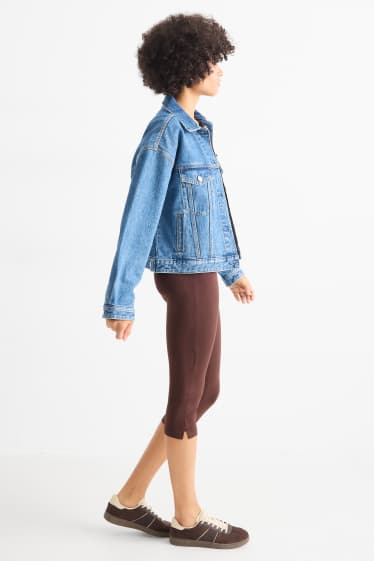 Femmes - Lot de 2 - leggings capri - marron