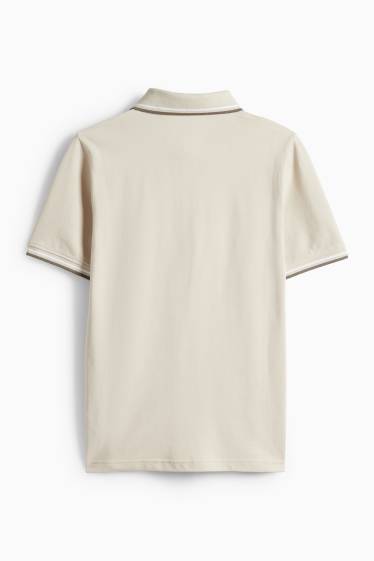 Copii - Băieți - Tricou polo - bej