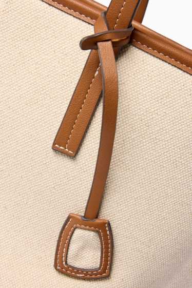 Donna - Shopper grande - beige / marrone