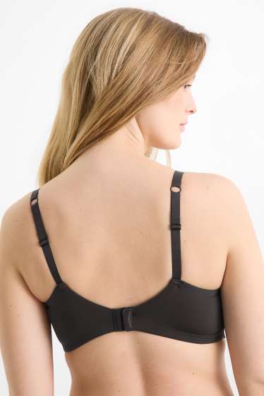 Dona - Sostenidors de lactància sense cèrcols - enconxats - negre
