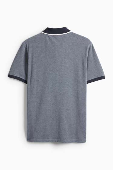 Heren - Poloshirt - regular fit - blauw