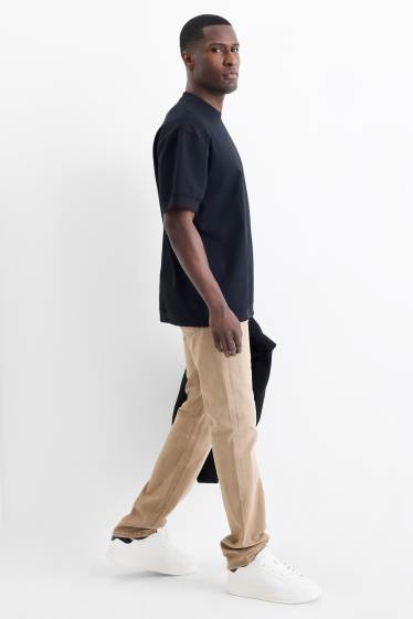 Hommes - Straight jean - beige