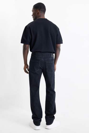 Bărbați - Straight jeans - albastru închis