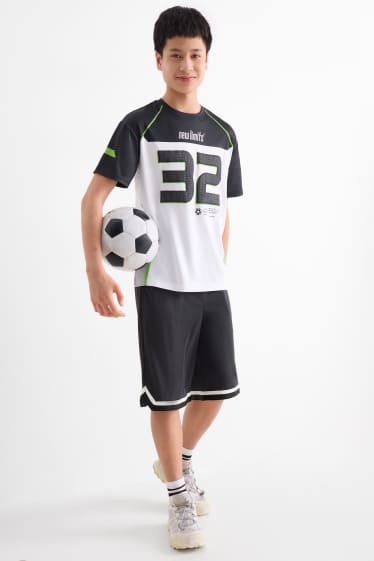 Děti - chlapci - Funkční šortky - černá