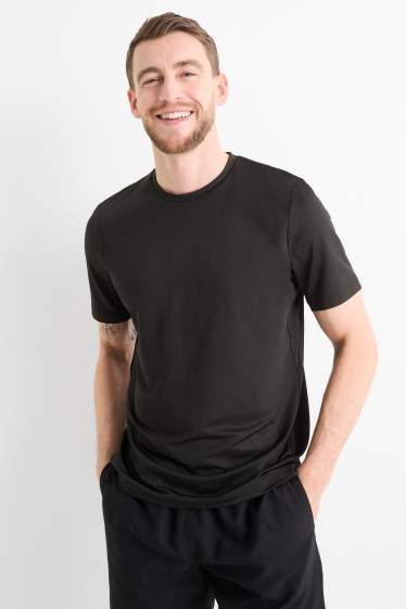 Bărbați - Tricou sport - regular fit - negru