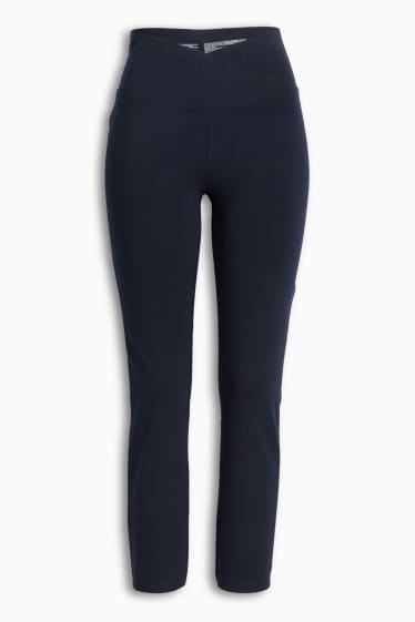 Damen - Sport-Leggings - dunkelblau