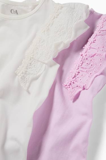 Enfants filles - T-shirt - violet clair