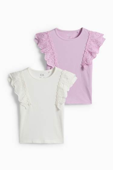 Enfants filles - T-shirt - violet clair