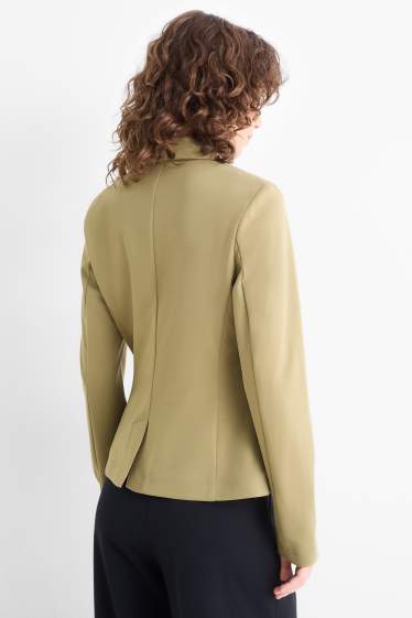 Women - Business blazer - regular fit - green