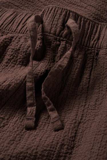 Nena - Pantalons de tela - marró