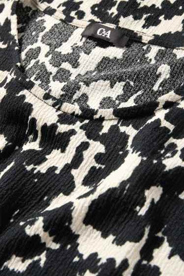 Femei - Rochie - negru / alb