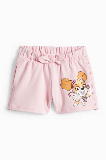 Enfants filles - La Pat’ Patrouille - Stella - short - finition brillante - rose