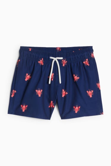 Enfants garçons - Homard - short de bain - bleu foncé