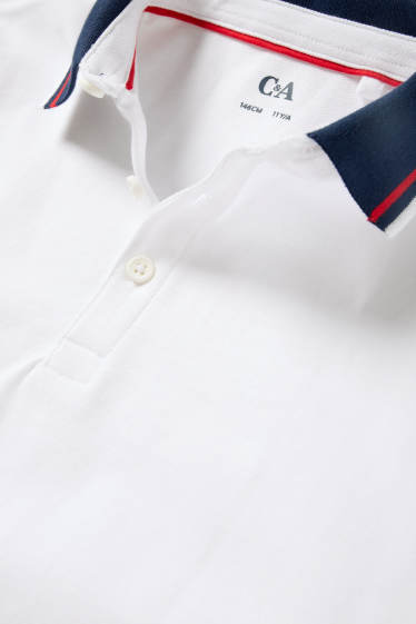 Děti - chlapci - Polokošile - bílá