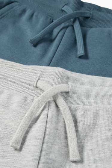 Nen - Paquet de 2 - Pokémon - pantalons curts de xandall - gris clar jaspiat