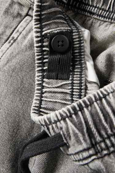 Children Boys - Cargo jeans - light gray